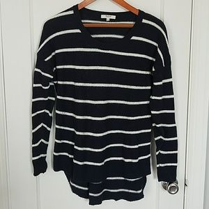 Madewell Navy Striped Sweater